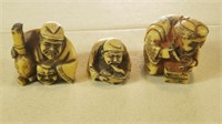 assorted Monk Figurines