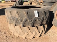 (2) Firestone 15.5 x 38 Tires #