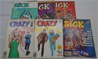 1970s Sick Magazines