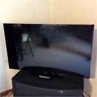 Samsung 48" Flat Screen TV, Stand and Remote