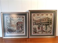 (2) Venetian Styled Prints