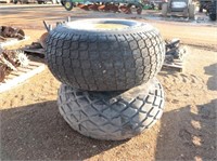(2) Swather  Tires & Rims #