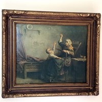 Vintage Mother and Child Print