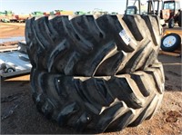 (2) Armstrong 24.5 x 32 Tires #