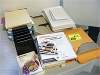 OFFICE SUPPLIES WITH PAPER CUTTER, REAMS OF