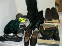 NICE SHOES, SANDALS, SLIPPERS AND BOOTS--SIZE 8