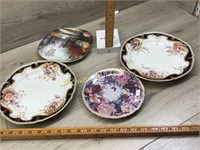 4 DECORATOR PLATES