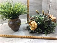 2 SILK FLORAL ARRANGEMENTS