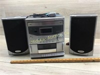 EMERSON 3 DISK STEREO UNIT WITH SPEAKERS