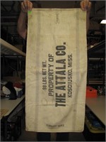 February 1943 Linen 98 Lb Flour Sack Property of