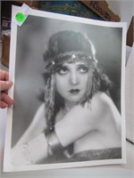 Vintage Madge Bellamy Flapper Girl Photo 11" x 14"