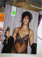 Cher Winning Oscar 8 x 10 Photo