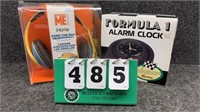 Race Car Fans.....Formula 1 Alarm Clock