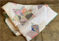 Vintage Hand Made Quilt