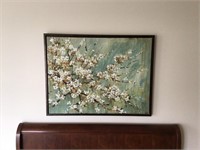 Cherry blossom/dogwood oil on canvas