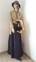 Full Sized Dressed Mannequin w/Accessories