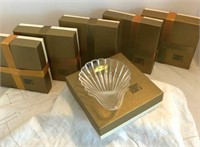 (6) BACCARAT FRANCE SCALLOP SHELL DISHES