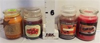 (5) Scented Candles (1) Yankee