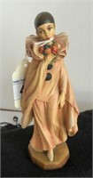ANRI HAND CARVED PIERROT (CLOWN) ITALY, SIGNED