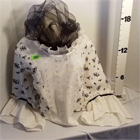 Lighted Glamorize 1/2 Mannequin w/Blouse & Scarf