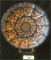 NICE HAND PAINTED PLATTER 12"W
