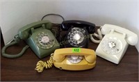 (4) Dial Telephones