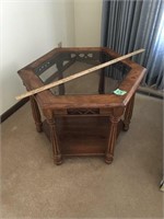 octagon end table, matches lot 20