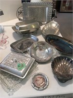 metal/silver trays