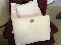 3 heavy foam pillows