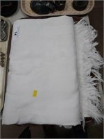 Cream/White Tablecloth