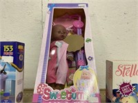 BABY DOLL WITH STROLLER & ACCESSORIES