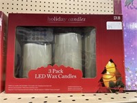 3 PACK LED CANDLES WITH REMOTE