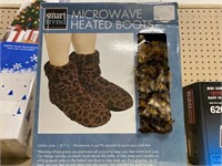 MICROWAVE HEATED BOOTS (LADIES SIZE 9-11)