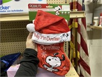 BABY'S 1ST CHRISTMAS STOCKING & HAT