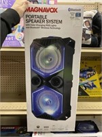 MAGNAVOX PORTABLE SPEAKER SYSTEM