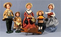 6 pc. Byers Choice Fall Themed Carolers