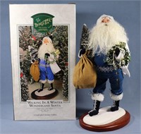 Byers Choice Winter Wonderland Santa