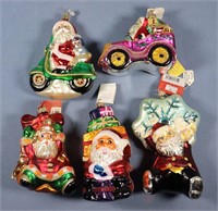 (5) Christopher Radko Ornaments