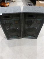 2 Speakers 16" x 12" x 29" - Untested