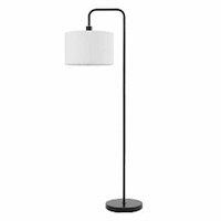 GLOBE BARDEN FLOOR LAMP 58"X14"