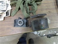 WWII German SPY CAMERA IN LEATHER CASE
