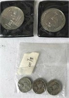 (5) Foreign Coins from Philippines & Portugal