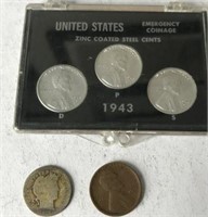 (5) Low Mintage United States Coins