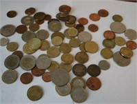 50+ Foreign Coins (France, Belgium, European