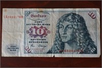 1980 10 Deutsche Mark Note