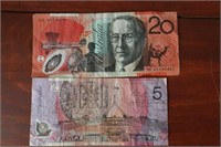 (2) Australian Bank Notes