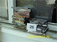 ACTION DVD MOVIES, LOT OF 25