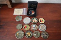 (13) US Military Coins & Medallions (Middle East