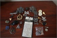 25+ Military Pins, & Buttons