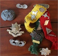 (6) Boy Scout Pins & Memorabilia